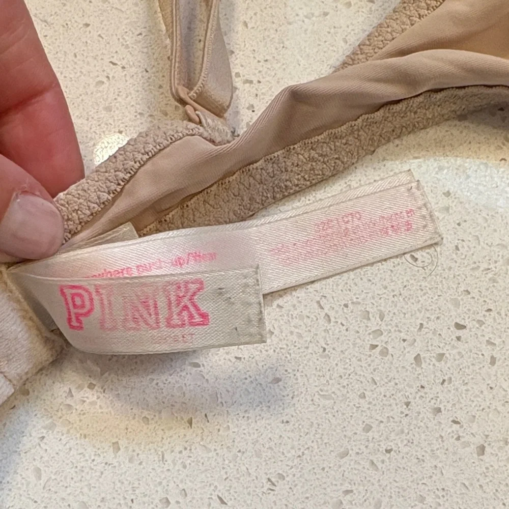 PINK Victoria's Secret Light Beige Bra